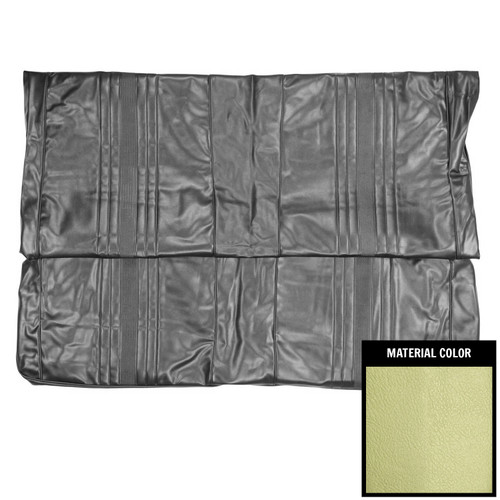 1969 Chevrolet Nova SS/Custom Hardtop Light Green Rear Bench Cover