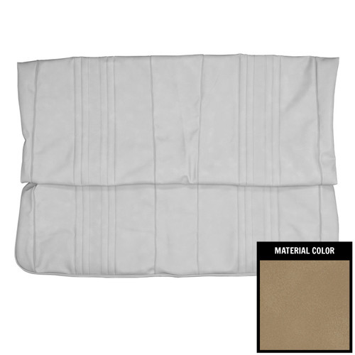 1970-1971 Chevrolet Nova SS/Custom Hardtop Sandalwood Rear Bench Cover