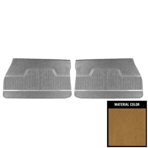 1970 Chevrolet Chevelle Platinum Edition Gold Front Door Panels