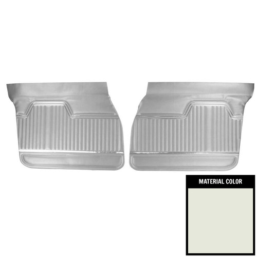 1970-1972 Chevrolet Chevelle 4-Door Sedan/Hardtop/Wagon White Front Door Panels