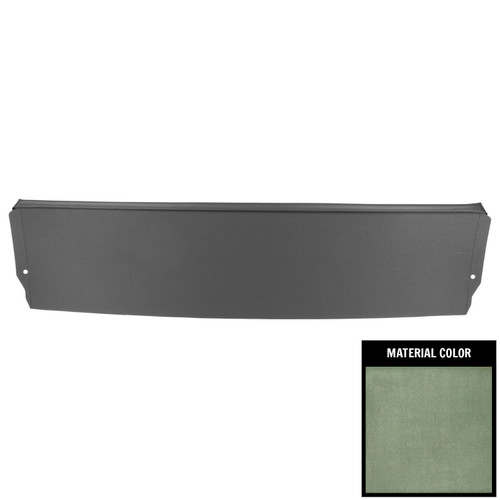 1970 Chevelle, Monte Carlo; Hardtop; Package Tray; Dark Metallic Green