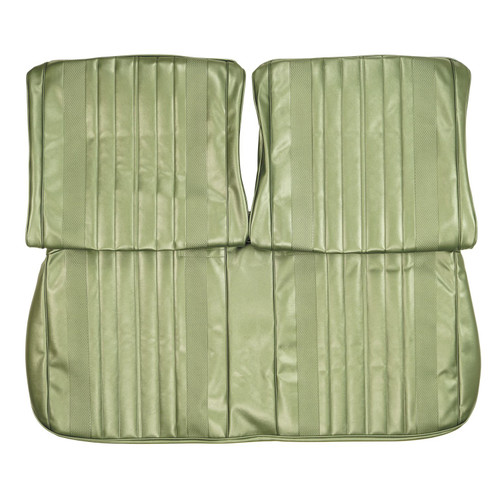 1970 Chevelle; Front Bench Seat Cover; Dark Metalic Green