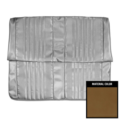 1970 Chevrolet Chevelle Convertible Saddle Rear Bench Seat Cover