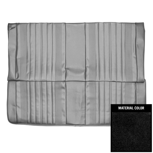 1970 Chevrolet Chevelle/Malibu 4-Door Wagon Black Rear Bench Seat Cover