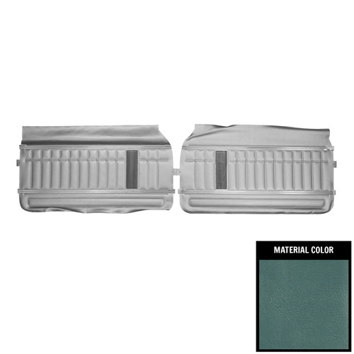 1970 Chevrolet Impala Light Blue Front Door Panels
