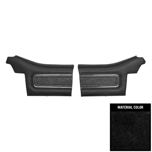 1970 Oldsmobile Cutlass Supreme; Convertible; Pre-Assem Rear Side Panels; Black