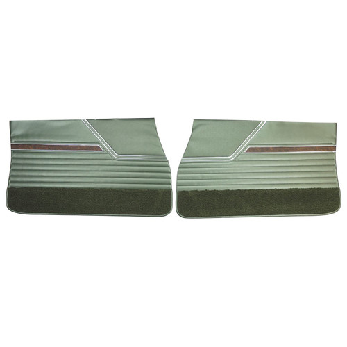 1970 Oldsmobile Cutlass "S" 2-Door Sedan Dark Green Front Door Panels