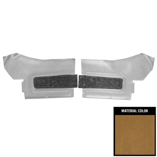 1970 Oldsmobile Cutlass Supreme Convertible Gold RearDoor Panels