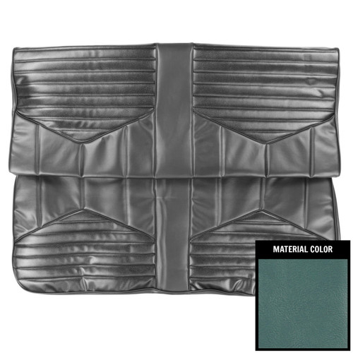 1970 Oldsmobile Cutlass, S; Sedan; Rear Bench Seat Cover; Light Blue