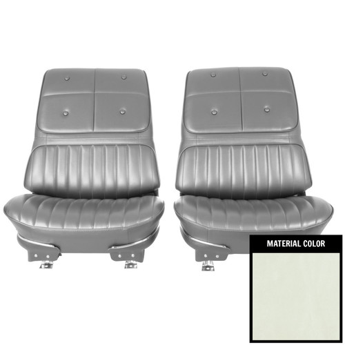 1970 Oldsmobile Cutlass Supreme; Pre-Assembled Front Bucket Seats; Pearl