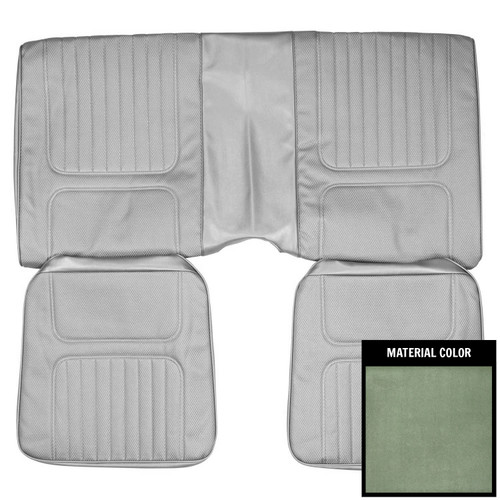 1970 Chevrolet Camaro Coupe Standard Dark Metalic Green Rear Bench Seat Cover