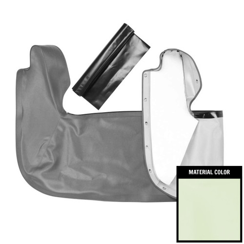 1961-63 Impala; Convertible Top Boot; White