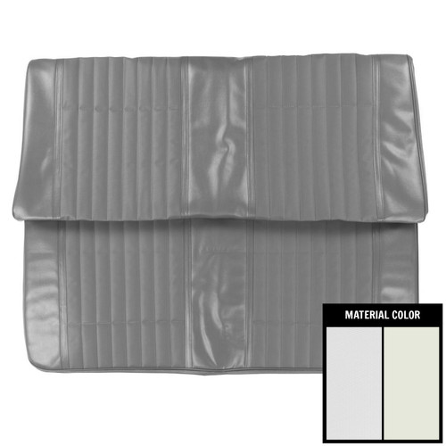 1970 Pontiac GTO/LeMans Sport Hardtop White Rear Bench Seat Cover
