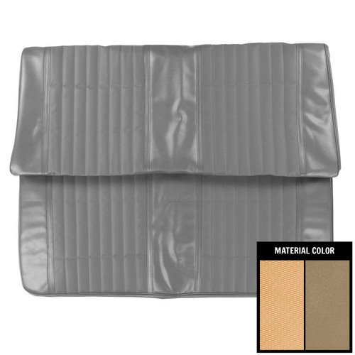 1970 Pontiac GTO/LeMans Sport Convertible Sandalwood Rear Bench Seat Cover