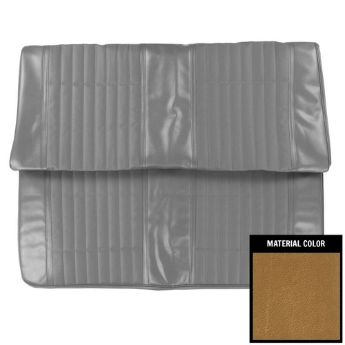 1970 Pontiac GTO/LeMans Sport Convertible Gold Rear Bench Seat Cover