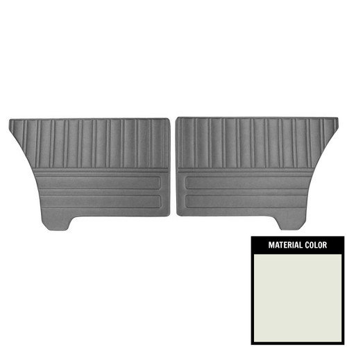 1970 Plymouth Duster; Hardtop; Standard Rear Side Panels; White