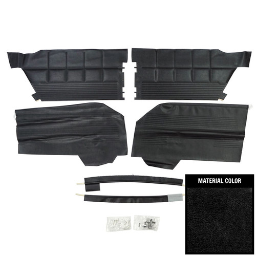 1962 Impala; Std/SS; 2 Door Hardtop; Rear Side Panels; Black