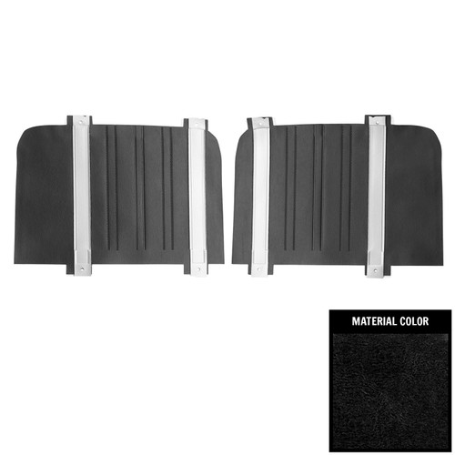 1970 Road Runner, Superbird, Satellite; Conv; Cust Décor Rear Side Panels; Black