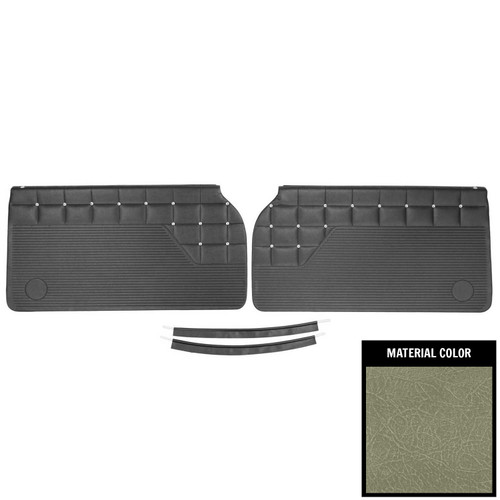 1962 Impala; Std/SS; 2 Door Hdtp/Conv; Pre-Assembled Front Door Panels; Fawn