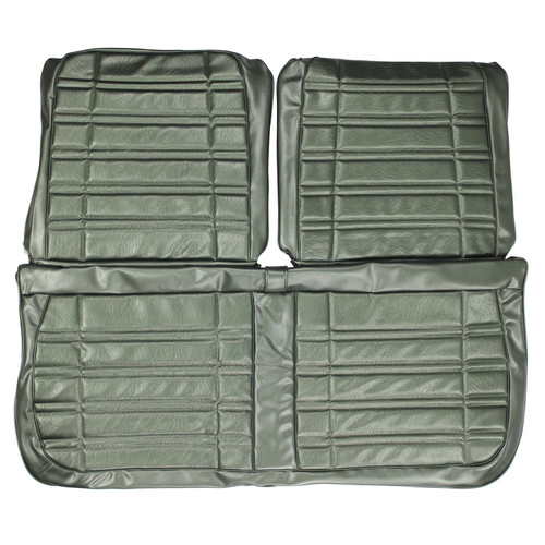 1970 Dodge Coronet; 440, Super Bee; w/o Armrst; Frnt Bnch Seat Cover; Dk Met Grn