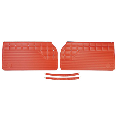 1962 Impala; Std/SS; 2 Door Hdtp/Conv; Pre-Assembled Front Door Panels; Red