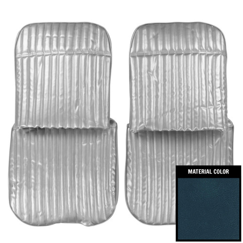 1970 Chevrolet Monte Carlo Dark Blue Front Bucket Seat Covers