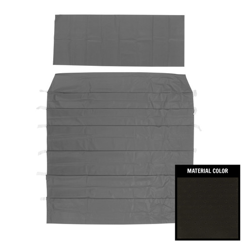 1962-64 Impala; 2 Door Hardtop; Standard; Star Headliner; Black