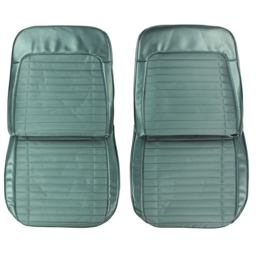 1970 Pontiac Grand Prix Metalic Blue Front Bucket Seat Covers