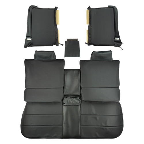 1970 Cadillac Deville Black Front Bench Seat W/Arm Rest Seat Cover