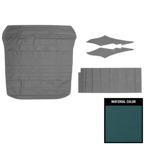 1969-72 Oldsmobile Cutlass S; Deluxe Ribbed Headliner; Medium Blue