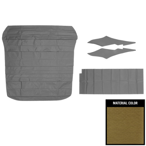 1969-72 Oldsmobile Cutlass S; Deluxe Surrey Headliner; Gold