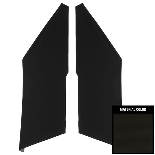 1970-72 Oldsmobile Cutlass Supreme; Hardtop; Perforated Sail Panels; Black