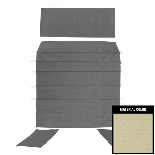 1962-64 Impala; 2 Door Hardtop; Deluxe; Star Headliner; Fawn