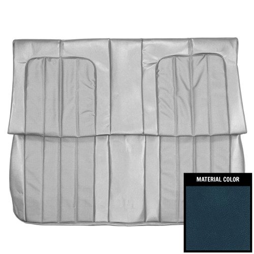 1970 Buick Skylark Convertible Dark Blue Rear Bench Seat Cover