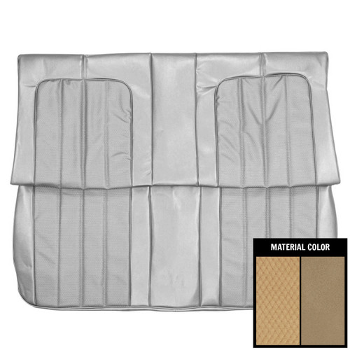 1970 Buick Skylark Hardtop Sandalwood Rear Bench Seat Cover