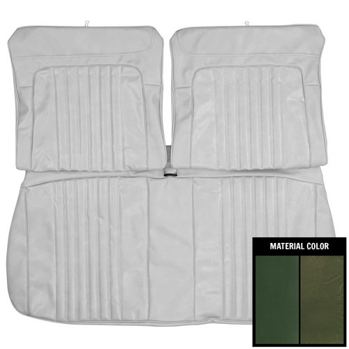 1972 Chevrolet Chevelle Dark Green Front Bench Seat Cover