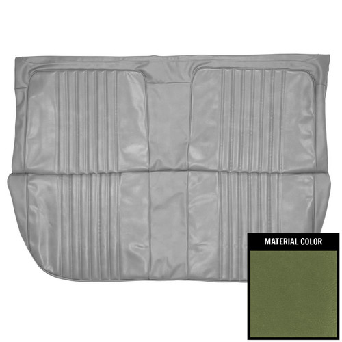 1971-72 Chevrolet Chevelle/Malibu 4-Door Wagon Jade Green Rear Bench Seat Cover