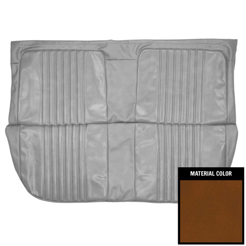 1971-72 Chevrolet Chevelle/Malibu 4-Door Wagon 3rd Row Tan Rear Bench Seat Cover