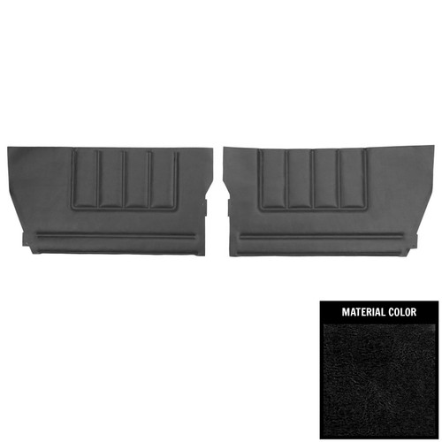 1971-1972 Chevrolet Impala Convertible Dark Blue Rear Door Panels