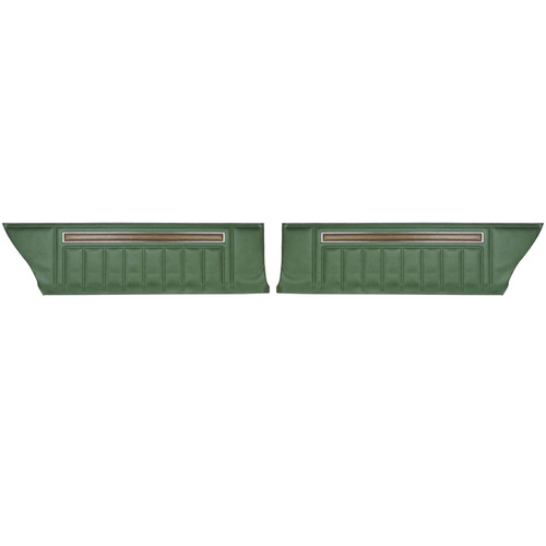 1971-1972 Chevrolet Impala Dark Green Front Door Panels