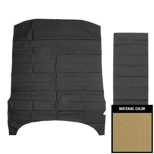 1971-72 Impala; 2 Door Hardtop; Perforated Headliner; Sandalwood