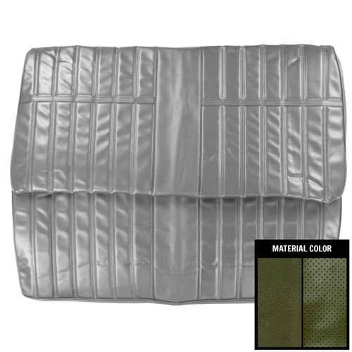 1971-1972 Chevrolet Impala Hardtop Dark Green Rear Bench Seat Cover