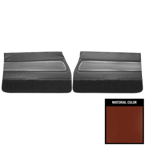 1971 Oldsmobile Cutlass Supreme Sienna Brown Front Door Panels
