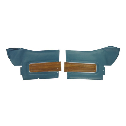 1971 Oldsmobile Cutlass Supreme Convertible Blue RearDoor Panels