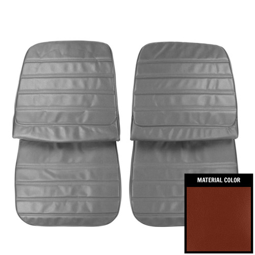 1971 Oldsmobile Cutlass/"S"/442 Sienna Brown Front Bucket Seat Covers