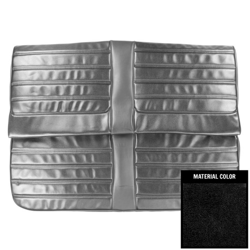 1971 Oldsmobile Cutlass/"S"/442 Hardtop Black Rear Bench Seat Cover