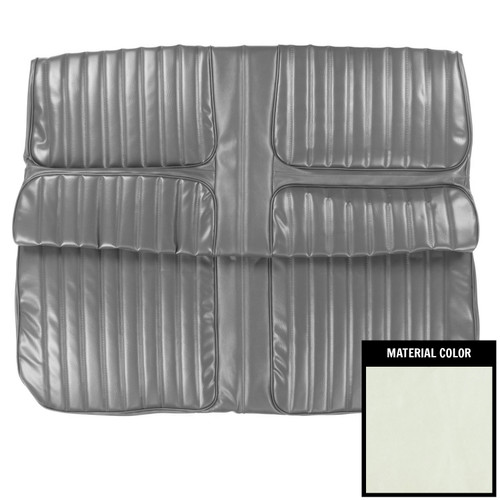 1971-1972 Oldsmobile Cutlass Supreme Convertible Pearl Rear Bench Seat Cover