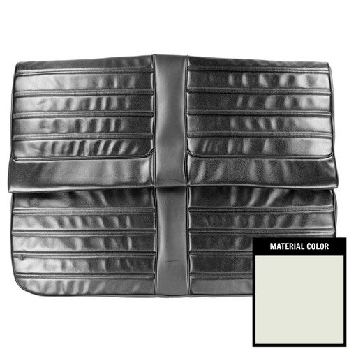 1971 Oldsmobile Cutlass/"S"/442 Hardtop White Rear Bench Seat Cover