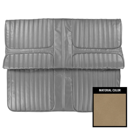 1971-1972 Oldsmobile Cutlass /"S"/442 Sandalwood Front Bench Seat Cover