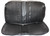 1971 Pontiac Lemans Hardtop Black Rear Seat Cover
